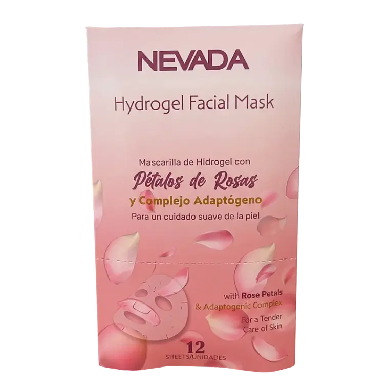 Mascarilla Hydrogel Rosas 12 Sobres Nevada 1