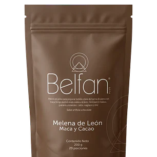 Melena de León Maca y Cacao 200 g Belfan Plus