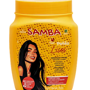 Crema para Peinar 2 en 1 Aceite de Coco Samba 1 kg Nevada