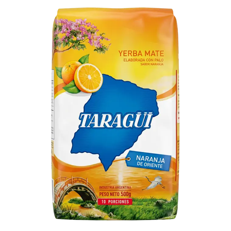 Yerba Mate Naranja de Oriente 500 g Taragüi 1