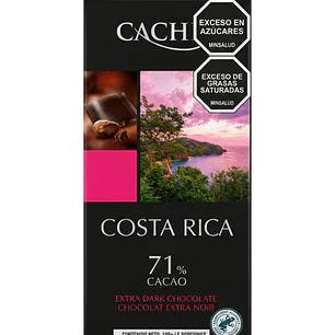 Chocolate Belga Negro 71% Cacao Costa Rica 100 g Cachet