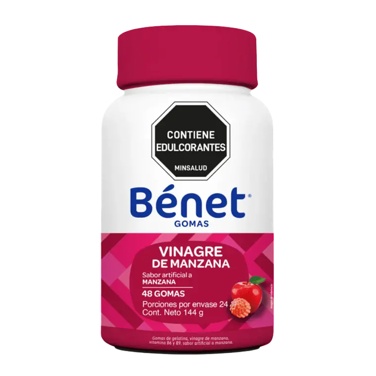 Gomas de Vinagre de Manzana 144 g Bénet 1
