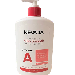 Crema Corporal Silky Smooth Vitamina A 444 ml Nevada