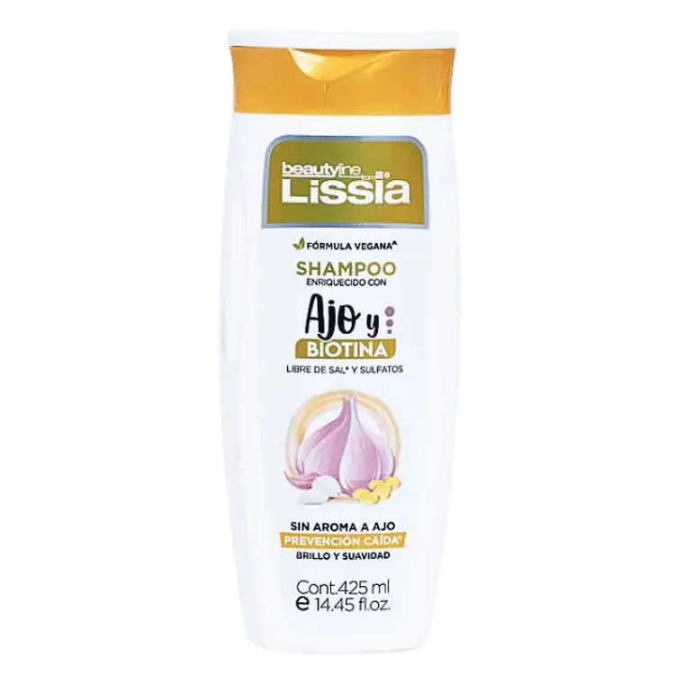 Shampoo Ajo y Biotina Lissia 425 ml 1