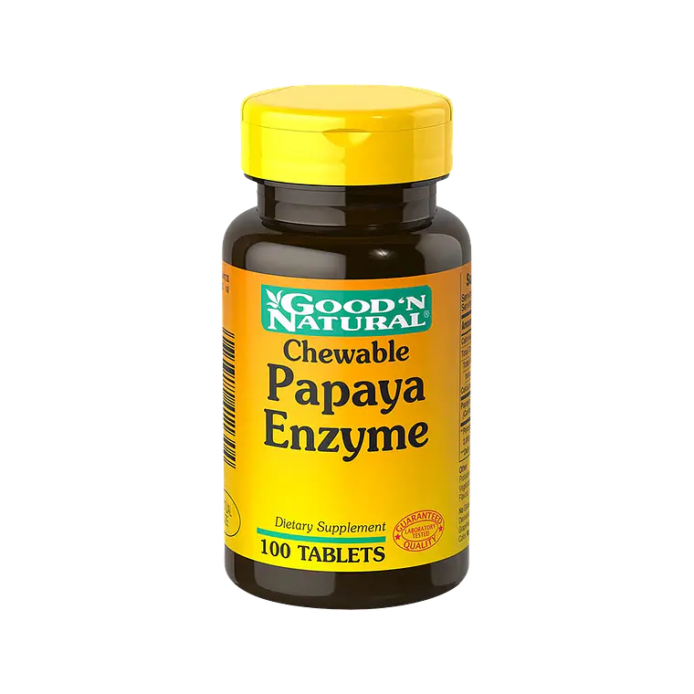Papaya Enzyme 100 Tabletas Good´N Natural 1