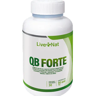 QB Forte Alcachofa Spirulina Glucomanan 90 Discos