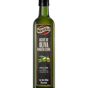 Aceite de Oliva Extra Virgen 250 ml Monticello