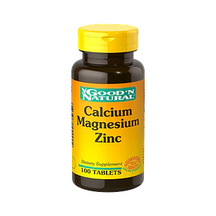 Calcio Magnesio Zinc 100 Tabletas Good'N Natural