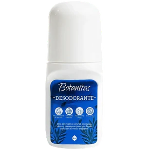 Desodorante 60 gr Sin Aluminio y con piedra de alumbre Botanitas