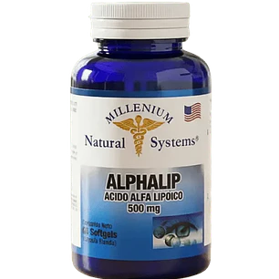 Alphalip Acido Alfa Lipoico 500 mg Natural System 60 Softgels