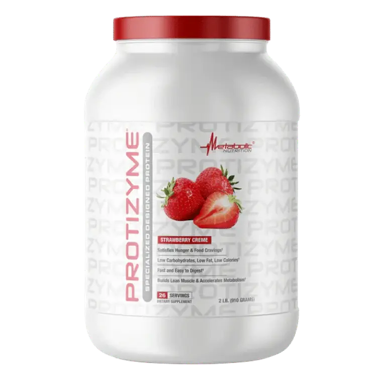 Protizyme Proteina Especializada 2 Libras Fresa Metabolic 1