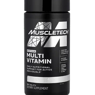 Platinum Multivitamin 180 Tabletas Muscletech