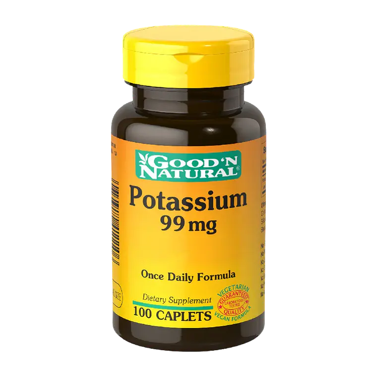Potassium 99 mg 100 Cápsulas Good'N Natural 1