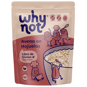 Avena en Hojuelas 500 gr Why Not