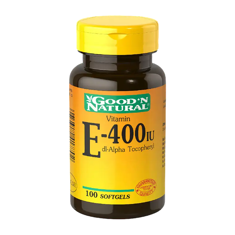 Vitamin E 400 IU Good'N Natural 100 Softgels 1