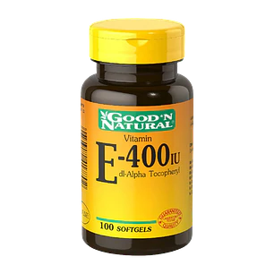 Vitamin E 400 IU Good'N Natural 100 Softgels