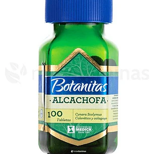 Alcachofa 100 Tabletas Botanitas