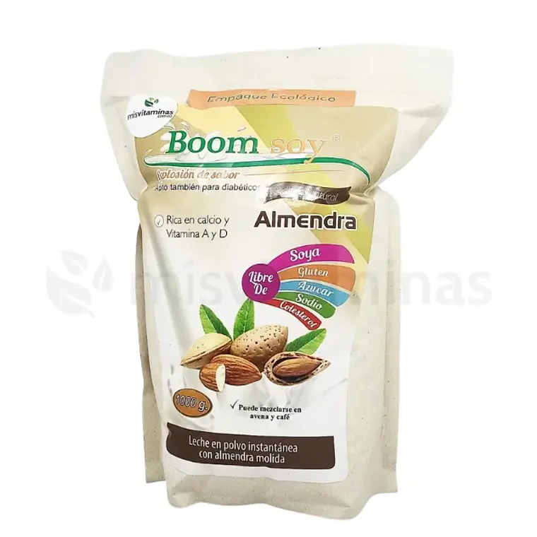 Leche de Almendras Instantanea 1000 gramos Boom Soy 1