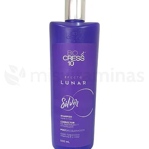 Shampoo Efecto Lunar Silver Bio Cress 10
