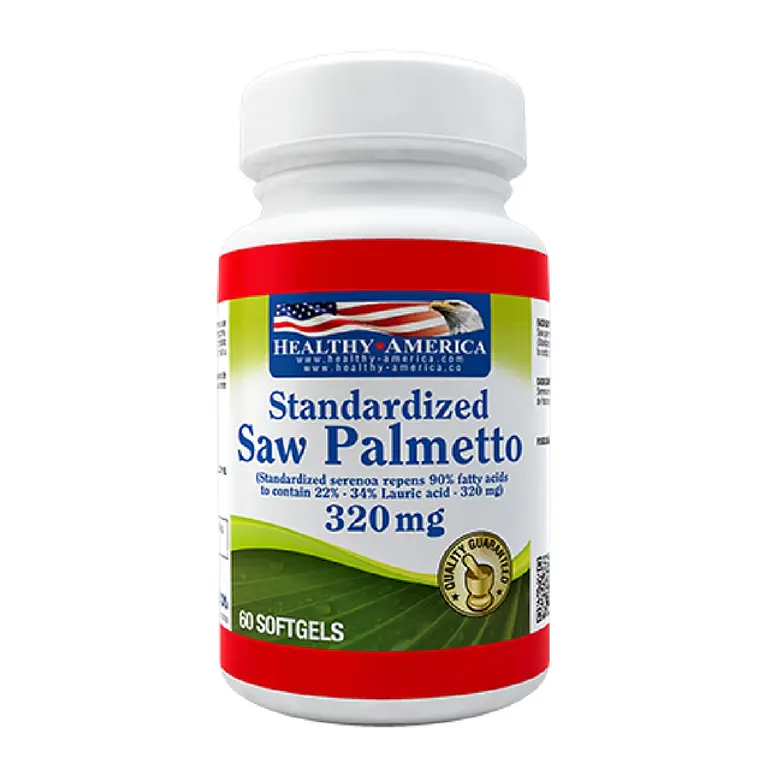 Saw Palmetto 320mg 60 softgels Healthy America 1