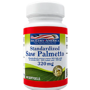 Saw Palmetto 320mg 60 softgels Healthy America