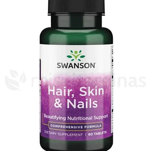 Hair Skin Nails 60 Tabletas Swanson