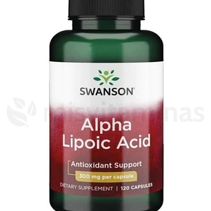 Alpha Lipoic Acid 300 mg Swanson 120 Cápsulas