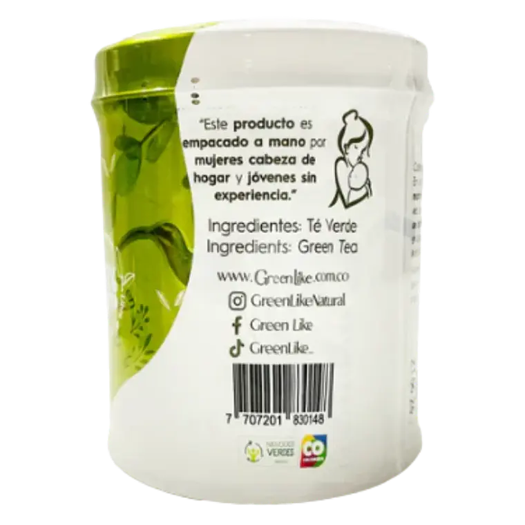 Té Matcha 60 Gramos 30 bolsitas Green Like 2