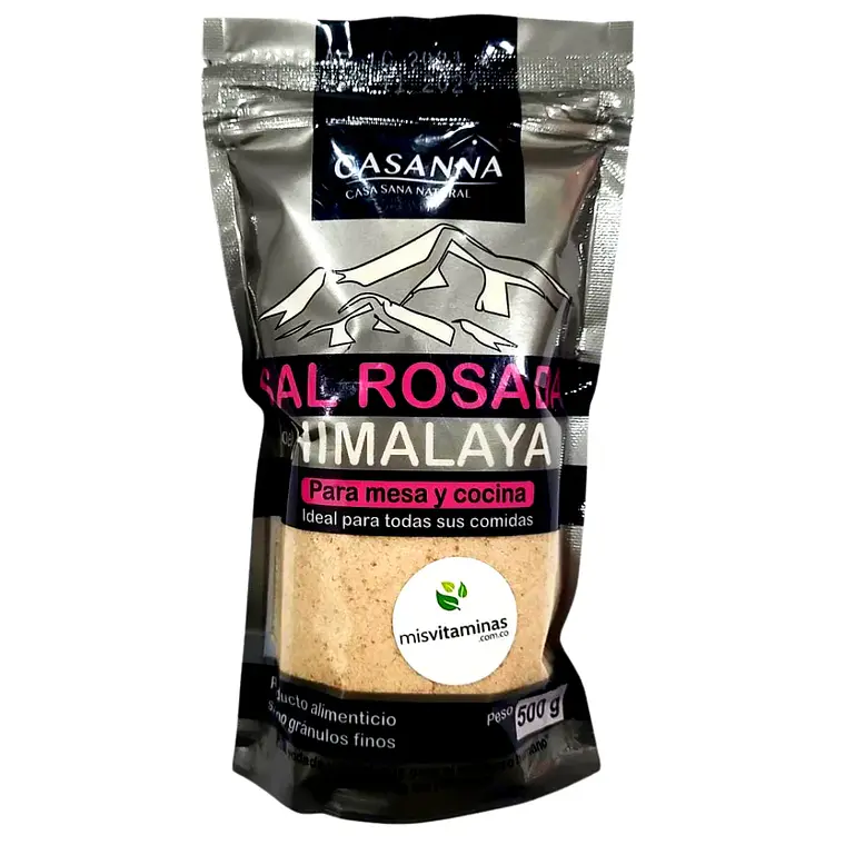 Sal Rosada del Himalaya 500 gr Casanna 1