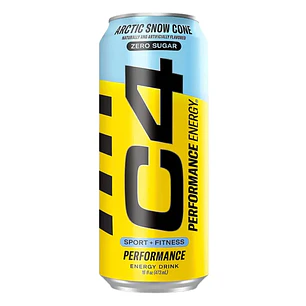 C4 Lata Cero Azucar Artic Snow Cone 473ml Cellucor