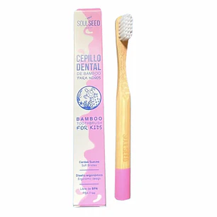 Cepillo Dental de Bamboo Niños SoulSeed