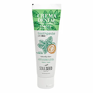 Crema Dental Menta Sin Flúor 75 g SoulSeed