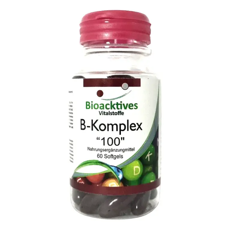 B Komplex 100 Bioacktives 60 Softgels 1