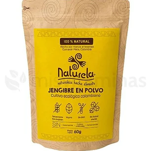 Jengibre en Polvo Naturela 60 gramos
