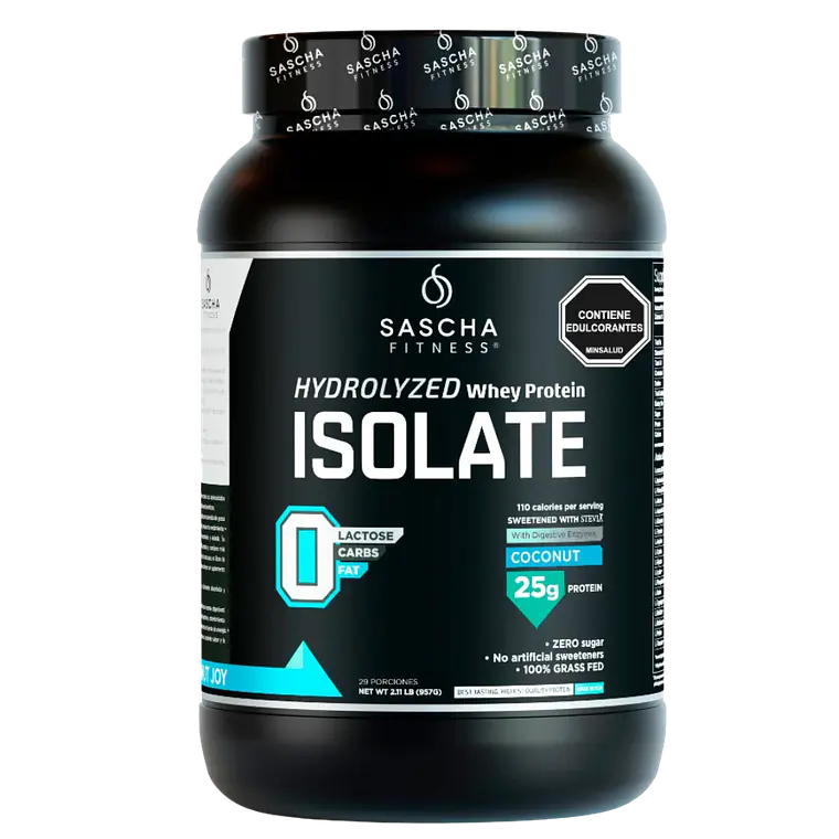 Sascha Whey Protein Isolate Coco 2.17 libras 1