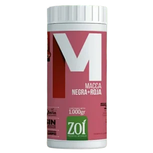 Macca Negra y Roja 1000 gramos Zoí