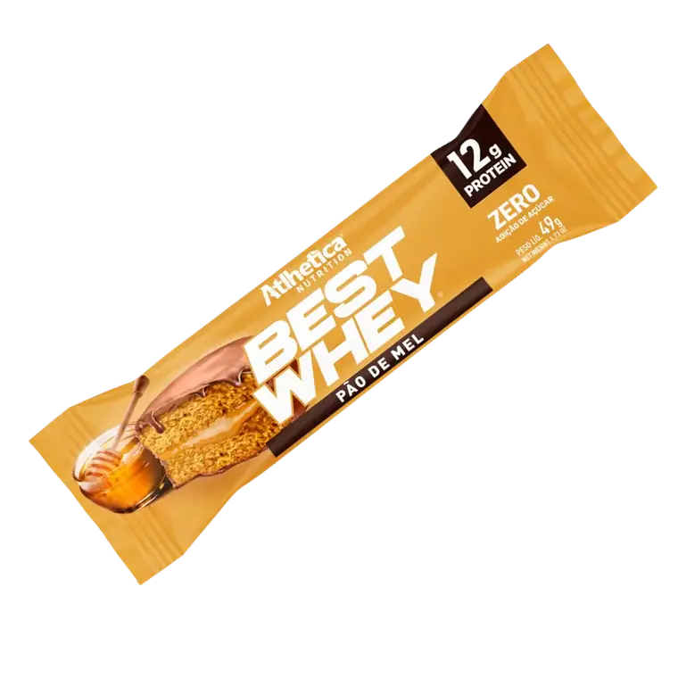 Best Whey Barra Pao de Mel Atlhetica 49 gr 1