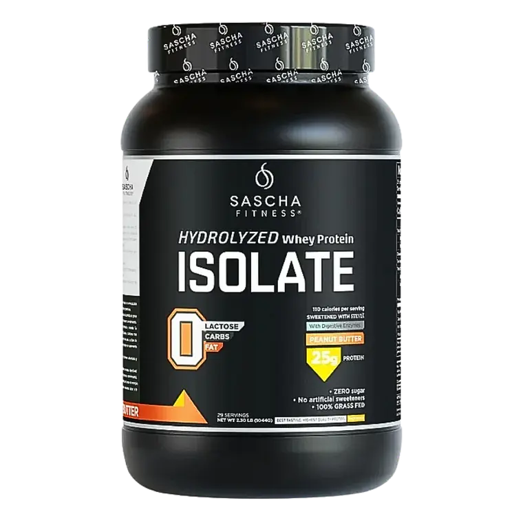 Sascha Whey Protein Isolate Peanut 2.17 libras 1