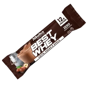 Best Whey Leite Cacau e Avela 49 gr Atlhetica
