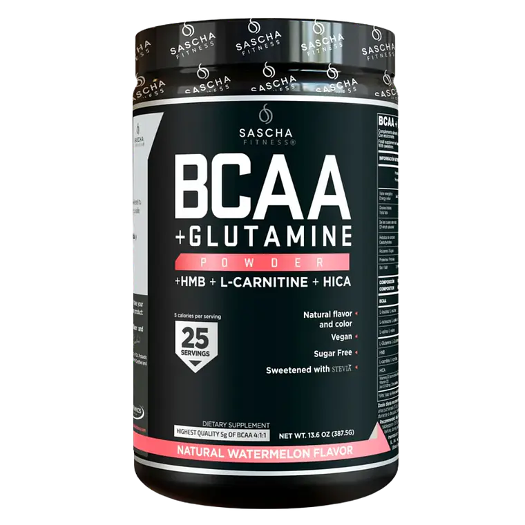 BCAA + Glutamine Sandia Sascha Fitness 1