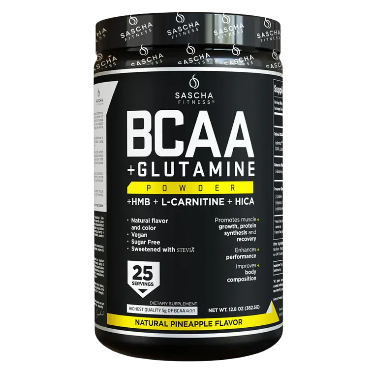 BCAA + Glutamine Piña Sascha Fitness 1