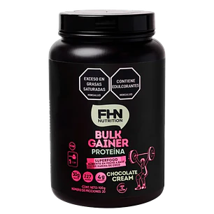 Bulk Gainer Proteína Crema de Chocolate 920 gr FHN