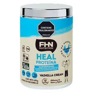 Heal Protein Crema de Vainilla 690 gr FHN