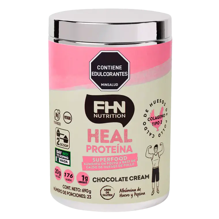 Heal Protein Crema de Chocolate 690 gr FHN 1