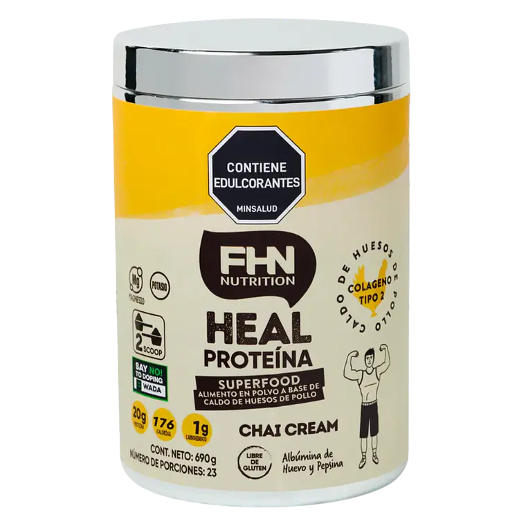 Heal Protein Crema de Chai 690 gr FHN 1