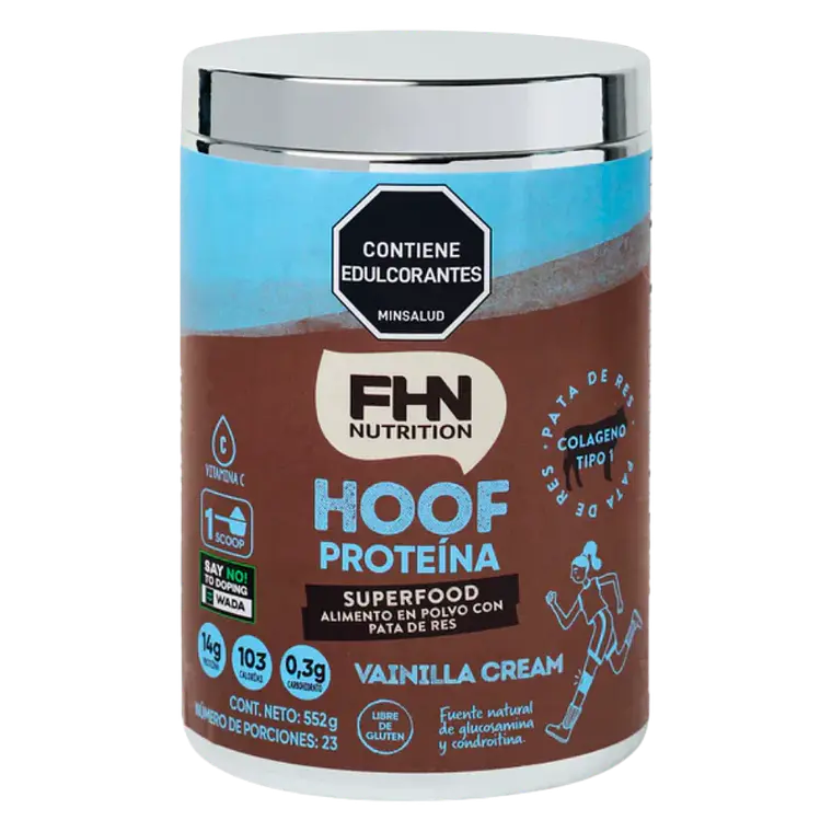 Hoof Powder Protein Vainilla 552 gr FHN 1