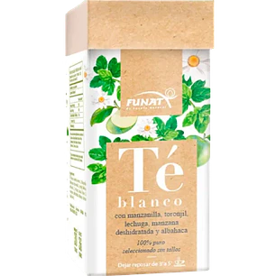 Té Blanco 30 Tisanas Funat