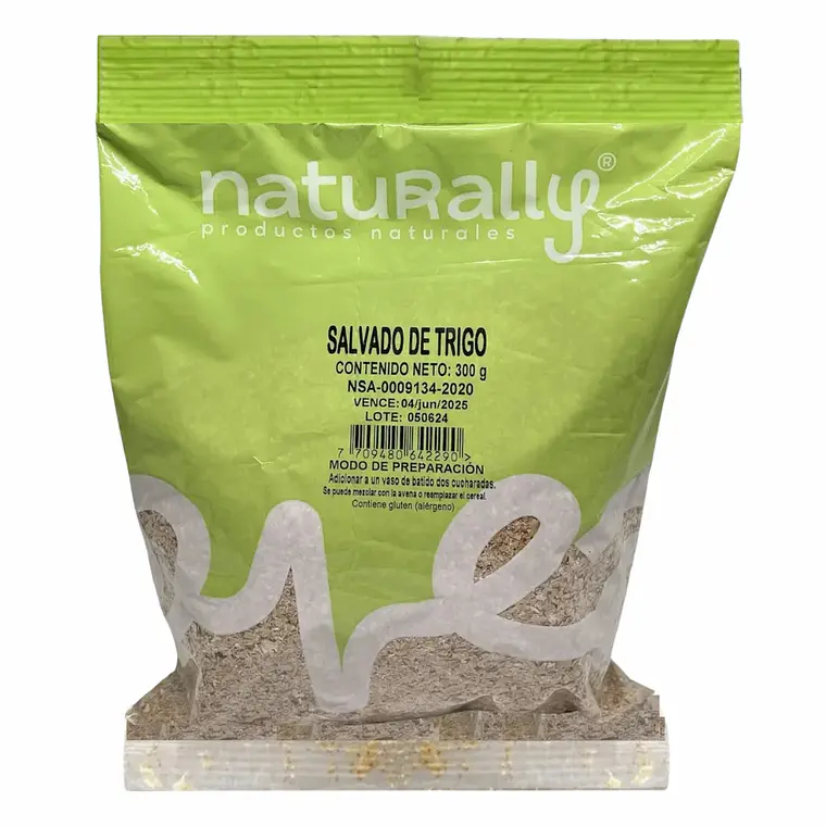Salvado de Trigo 300 gr Naturally 1