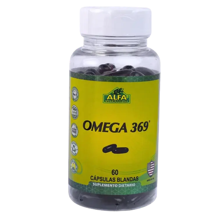 Omega 369 60 Cápsulas Alfa Vitamins 1