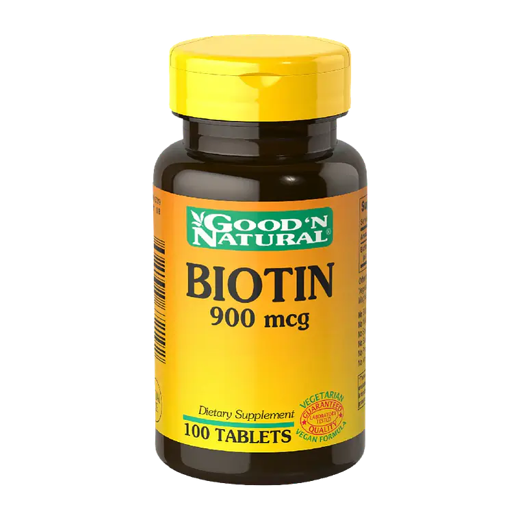 Biotin 900 mcg 100 Tabletas Good´N Natural 1